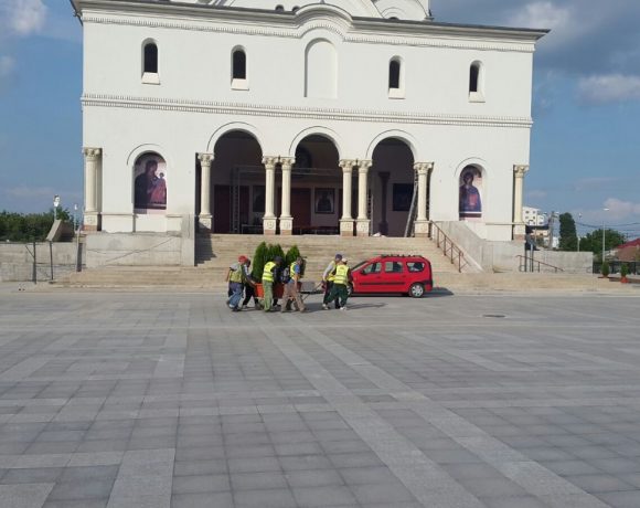Amenajare spatiu verde Catedrala Voluntari
