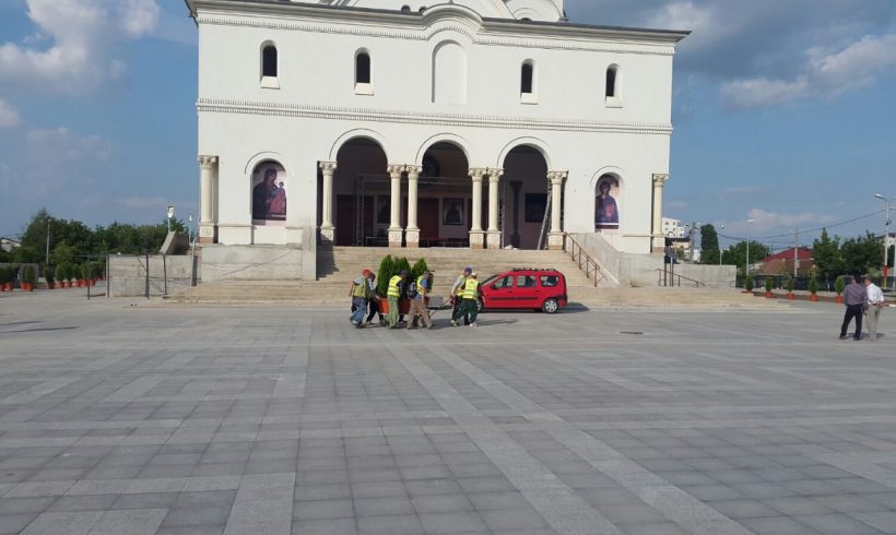Amenajare spatiu verde Catedrala Voluntari